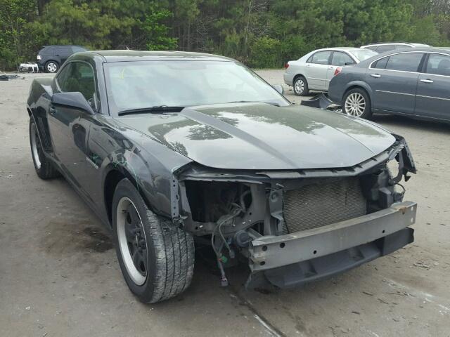 2G1FA1ED1B9175027 - 2011 CHEVROLET CAMARO LS BLACK photo 1