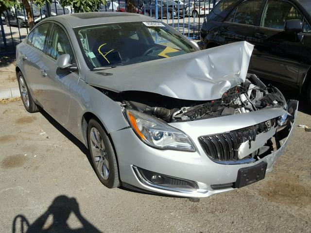 2G4GN5EX7F9165878 - 2015 BUICK REGAL PREM SILVER photo 1