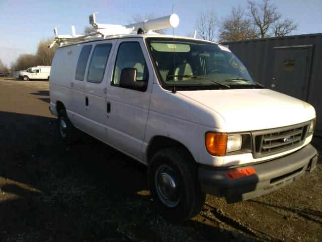 1FTNE24W26HA79036 - 2006 FORD ECONOLINE WHITE photo 1