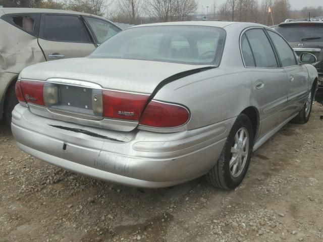 1G4HP52K044165938 - 2004 BUICK LESABRE CU SILVER photo 4