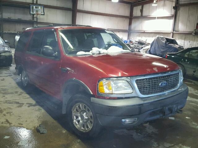 1FMPU16L22LA59770 - 2002 FORD EXPEDITION RED photo 1