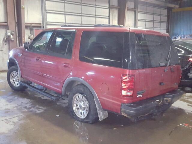 1FMPU16L22LA59770 - 2002 FORD EXPEDITION RED photo 3