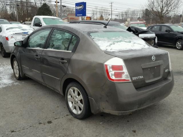 3N1AB61E67L721001 - 2007 NISSAN SENTRA 2.0 BROWN photo 3