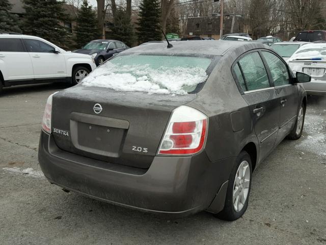 3N1AB61E67L721001 - 2007 NISSAN SENTRA 2.0 BROWN photo 4