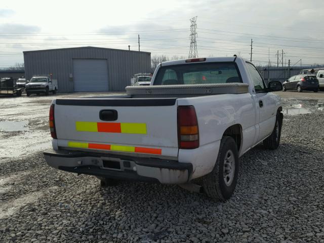 1GCEC14W71Z171911 - 2001 CHEVROLET SILVERADO YELLOW photo 4