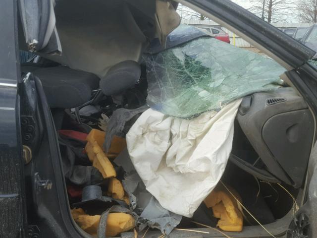 1G2NE52T2YM824599 - 2000 PONTIAC GRAND AM S Սև լուսանկար 5