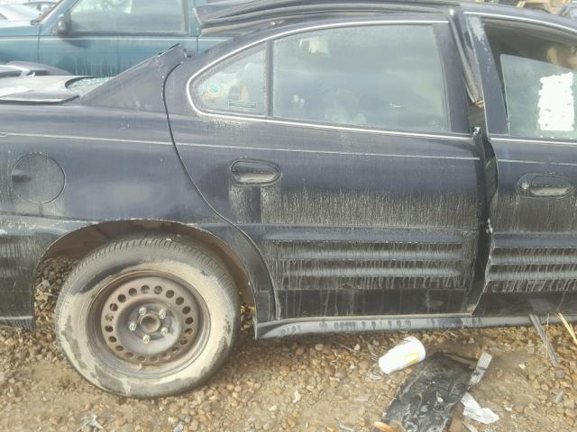 1G2NE52T2YM824599 - 2000 PONTIAC GRAND AM S Սև լուսանկար 6