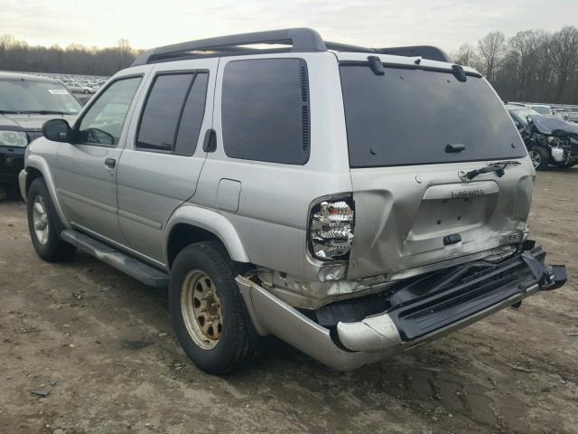 JN8DR09Y13W818276 - 2003 NISSAN PATHFINDER SILVER photo 3