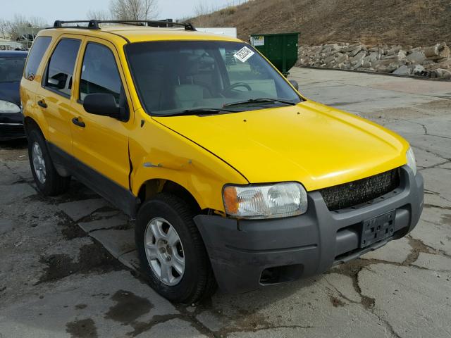 1FMYU93153KB44700 - 2003 FORD ESCAPE XLT YELLOW photo 1