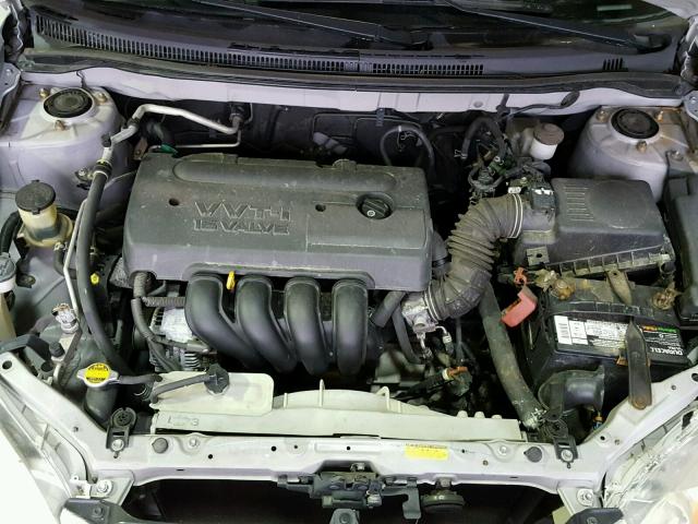 1NXBR32EX5Z393168 - 2005 TOYOTA COROLLA CE SILVER photo 7