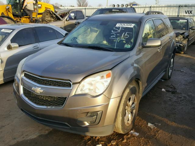 2CNALDECXB6202498 - 2011 CHEVROLET EQUINOX LT GRAY photo 2