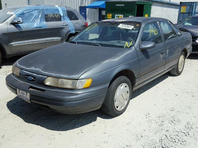 1FACP52U3PA235525 - 1993 FORD TAURUS GL GRAY photo 2