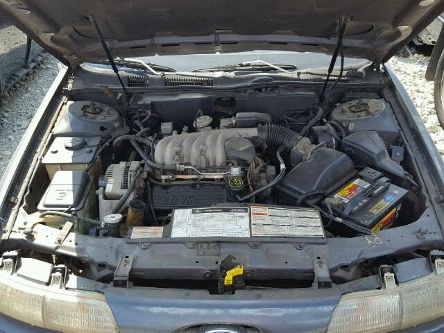 1FACP52U3PA235525 - 1993 FORD TAURUS GL GRAY photo 7