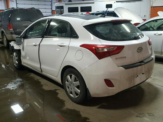 KMHD35LE8DU147724 - 2013 HYUNDAI ELANTRA GT WHITE photo 3