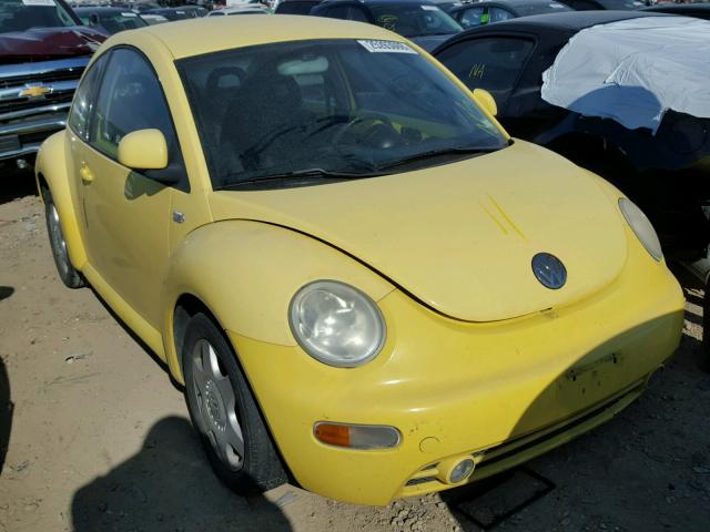 3VWCA21C4YM405850 - 2000 VOLKSWAGEN NEW BEETLE YELLOW photo 1