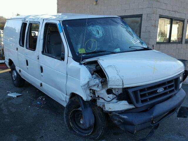 1FTNE24L05HA25366 - 2005 FORD ECONOLINE WHITE photo 1