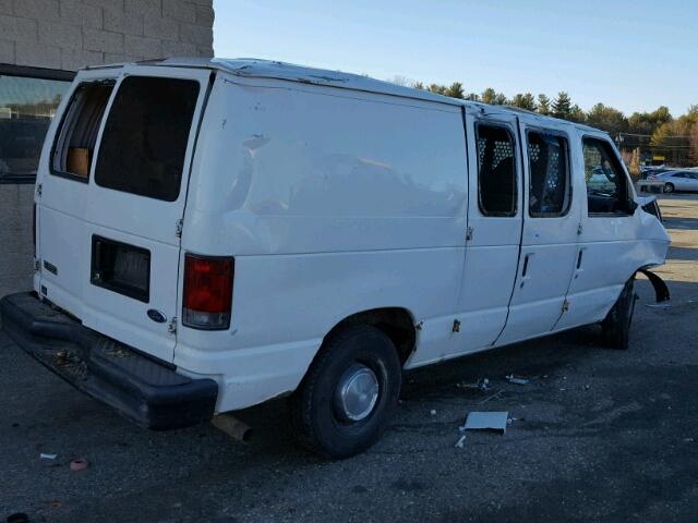 1FTNE24L05HA25366 - 2005 FORD ECONOLINE WHITE photo 4