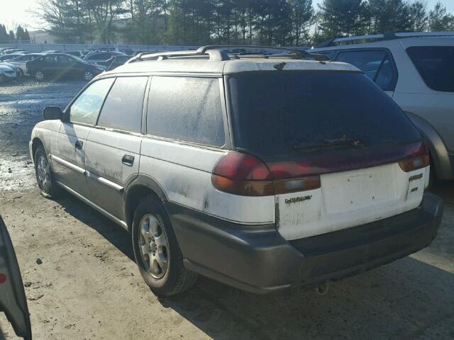 4S3BG6859X7626140 - 1999 SUBARU LEGACY OUT WHITE photo 3