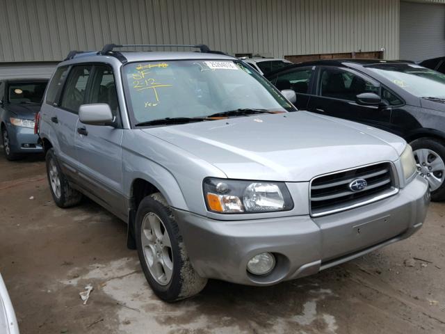 JF1SG65684H760422 - 2004 SUBARU FORESTER 2 SILVER photo 1