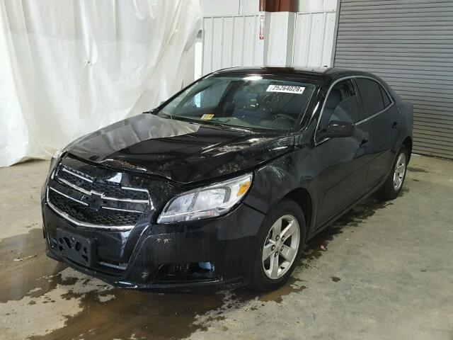 1G11B5SA2DU110802 - 2013 CHEVROLET MALIBU LS შავი ფოტო 2
