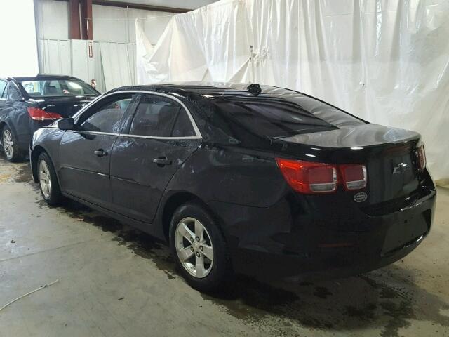 1G11B5SA2DU110802 - 2013 CHEVROLET MALIBU LS შავი ფოტო 3