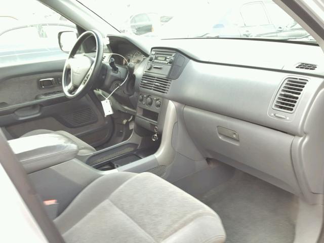 2HKYF181X3H551919 - 2003 HONDA PILOT LX SILVER photo 5