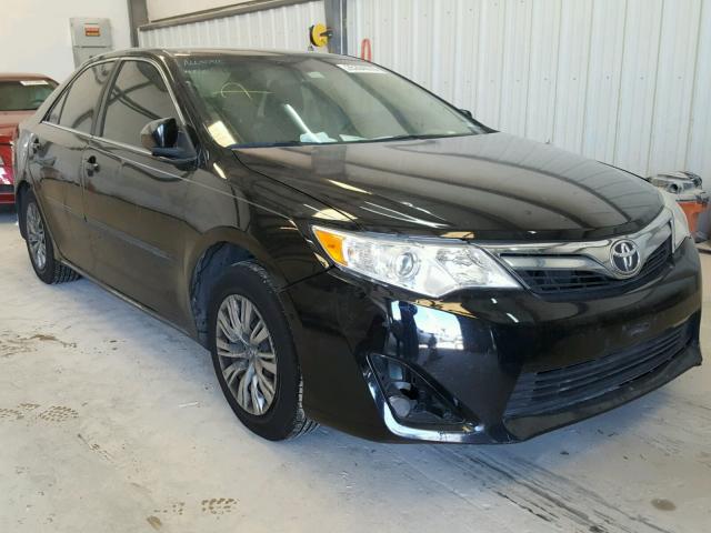 4T4BF1FK9ER403496 - 2014 TOYOTA CAMRY L BLACK photo 1