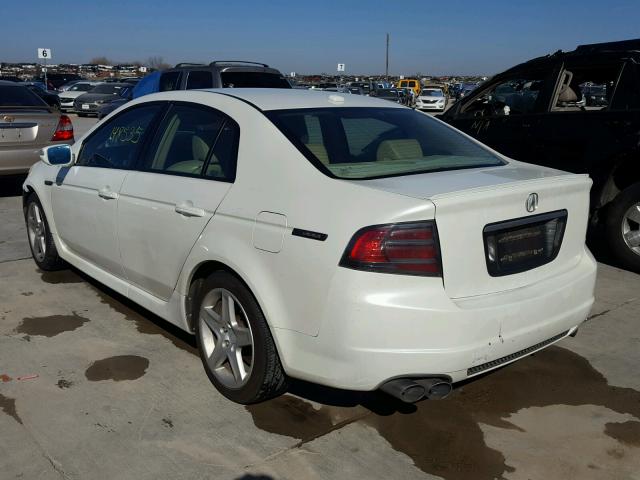 19UUA66264A042684 - 2004 ACURA TL WHITE photo 3