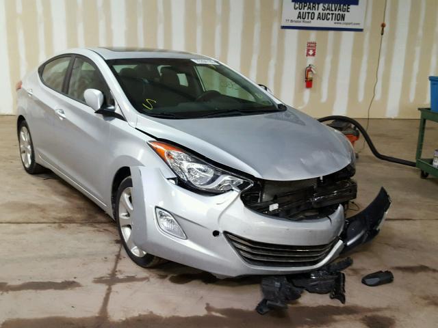 5NPDH4AE1BH075453 - 2011 HYUNDAI ELANTRA GL SILVER photo 1