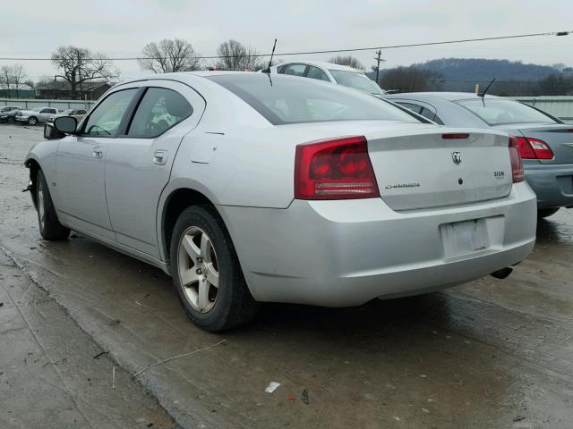 2B3KA43G78H234439 - 2008 DODGE CHARGER SILVER photo 3