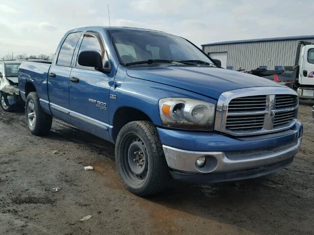 1D7HU18246S691183 - 2006 DODGE RAM 1500 S BLUE photo 1