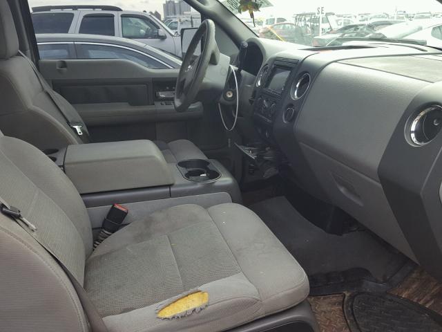 1FTPX02544KD35971 - 2004 FORD F150 SILVER photo 5