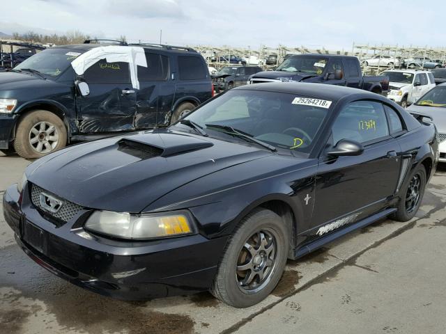 1FAFP40433F358345 - 2003 FORD MUSTANG BLACK photo 2