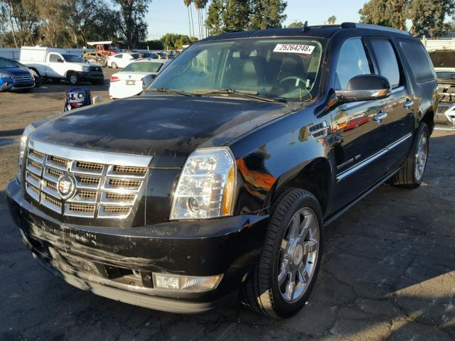 1GYS3JEF7BR390526 - 2011 CADILLAC ESCALADE E BLACK photo 2