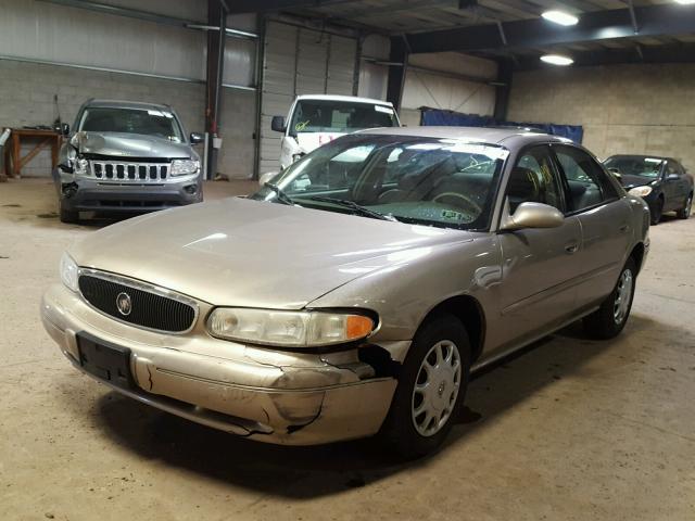 2G4WS52J731255305 - 2003 BUICK CENTURY CU BEIGE photo 2