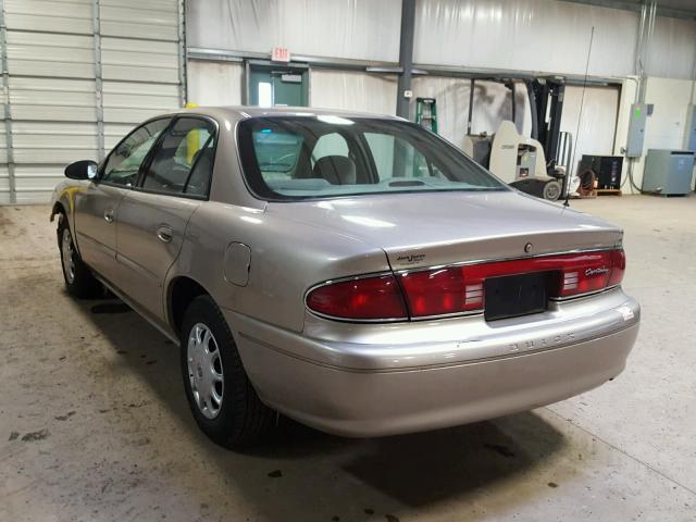 2G4WS52J731255305 - 2003 BUICK CENTURY CU BEIGE photo 3