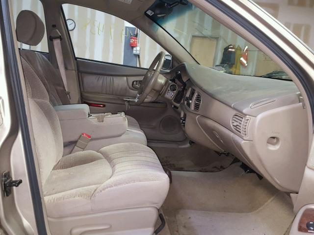 2G4WS52J731255305 - 2003 BUICK CENTURY CU BEIGE photo 5