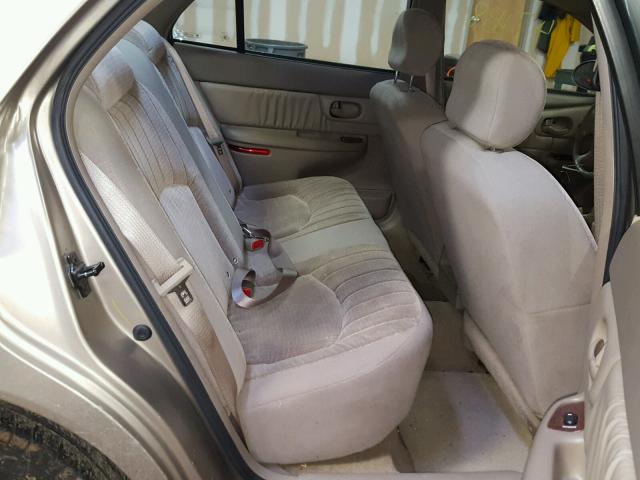 2G4WS52J731255305 - 2003 BUICK CENTURY CU BEIGE photo 6