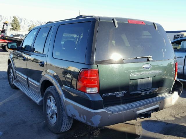 1FMRU17W94LB59515 - 2004 FORD EXPEDITION GREEN photo 3