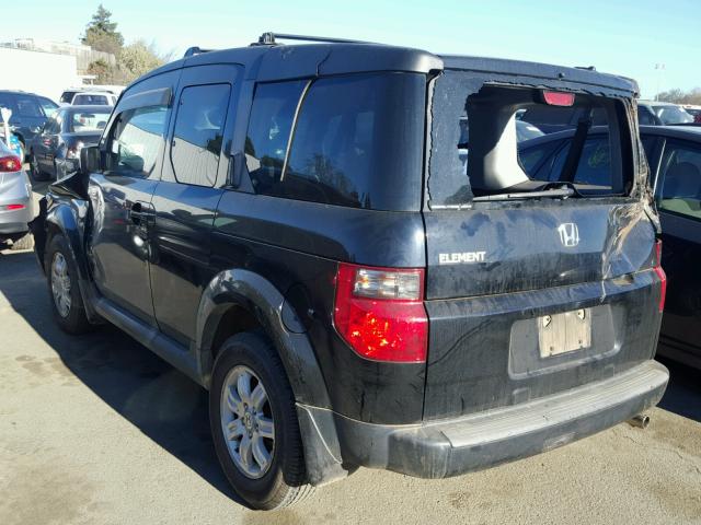 5J6YH28716L010563 - 2006 HONDA ELEMENT EX BLACK photo 3