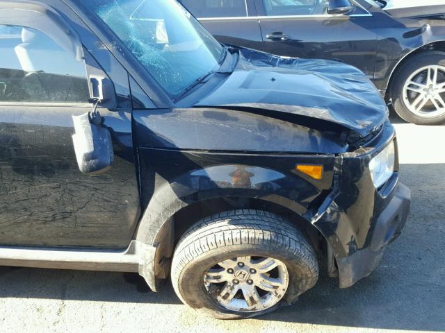 5J6YH28716L010563 - 2006 HONDA ELEMENT EX BLACK photo 9