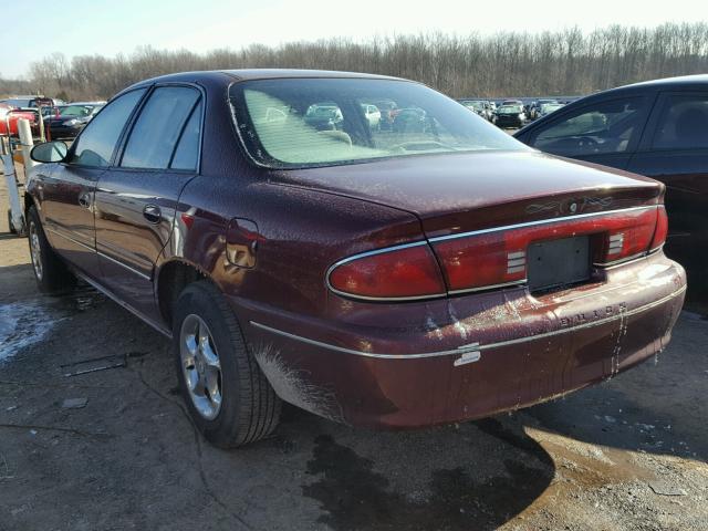 2G4WS52M1X1468752 - 1999 BUICK CENTURY CU BURGUNDY photo 3