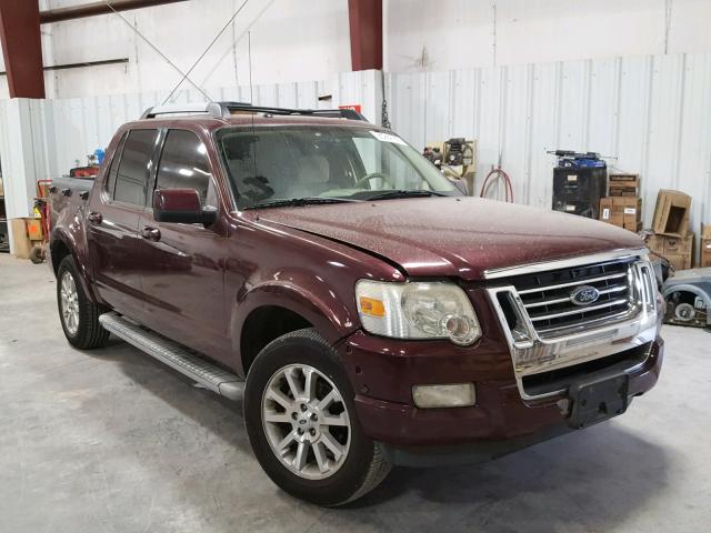 1FMEU33K77UA31186 - 2007 FORD EXPLORER S MAROON photo 1