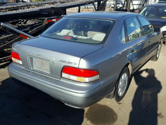 4T1BF12B6VU172072 - 1997 TOYOTA AVALON XL BLUE photo 4