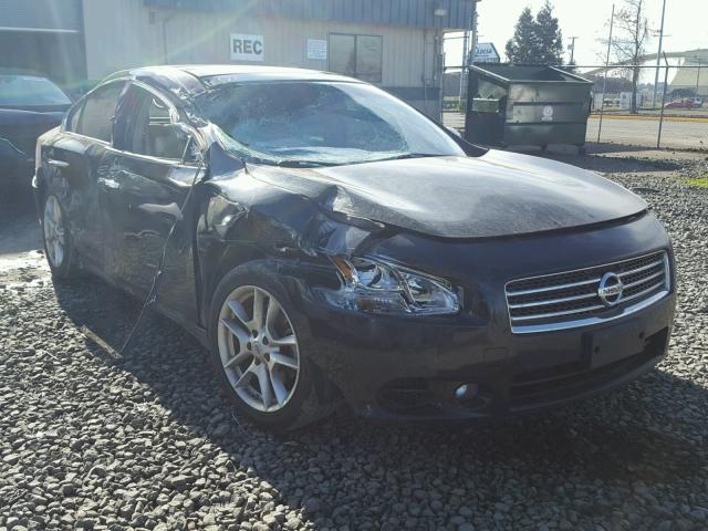 1N4AA5AP7BC863346 - 2011 NISSAN MAXIMA S BLACK photo 1