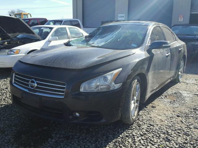 1N4AA5AP7BC863346 - 2011 NISSAN MAXIMA S BLACK photo 2