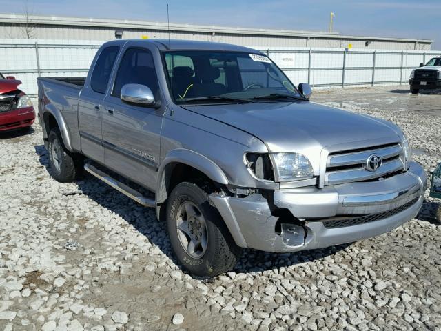 5TBBT44183S345507 - 2003 TOYOTA TUNDRA ACC SILVER photo 1