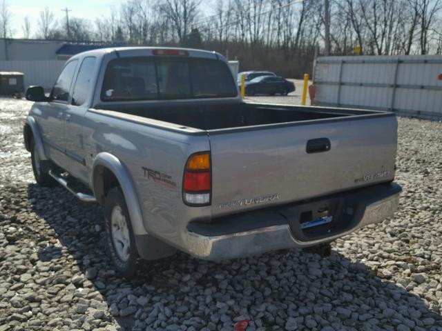 5TBBT44183S345507 - 2003 TOYOTA TUNDRA ACC SILVER photo 3