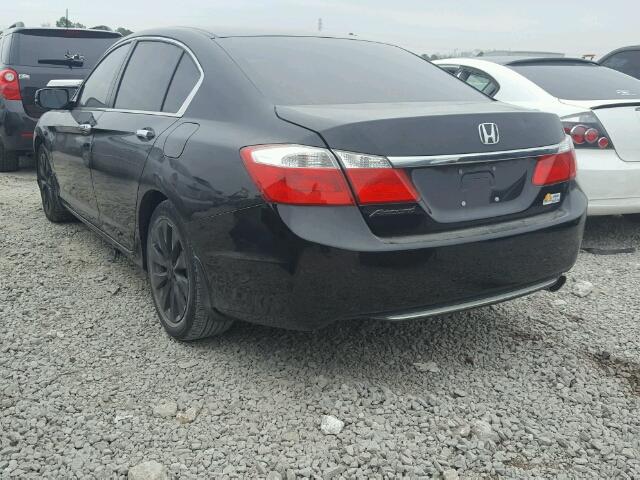 1HGCR2F79FA159199 - 2015 HONDA ACCORD EX BLACK photo 3