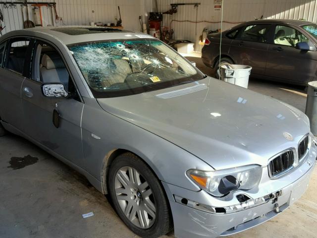 WBAGL63493DP65385 - 2003 BMW 745 I SILVER photo 9